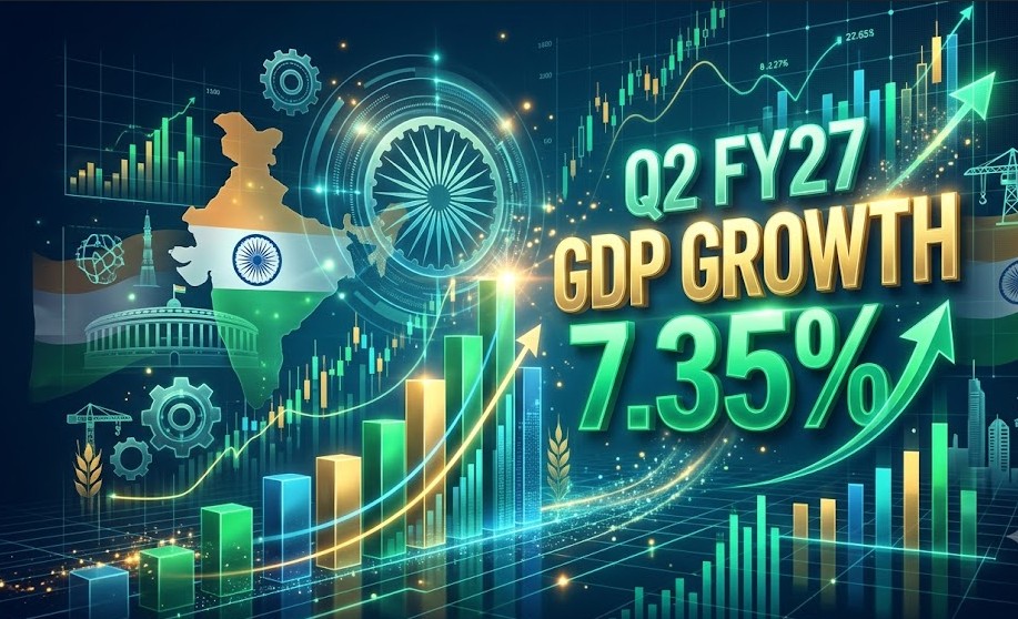 India's GDP Growth Pegged at 7.35% in Q2 FY27, Finance Ministry Sees Strong Economic Momentum